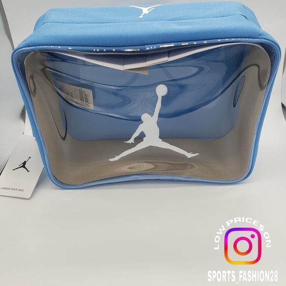 Jordan Other - Nike Air Jordan Shoe Bag Box University North Carolina Blue 9A0776 B9F NWT Unc